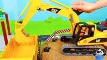 挖机玩具视频,激发孩子创造力的快乐时光